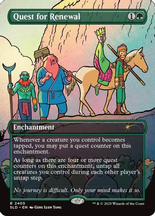 Image of Quest for Renewal (SLD-2405) - Secret Lair Drop Series Foil
