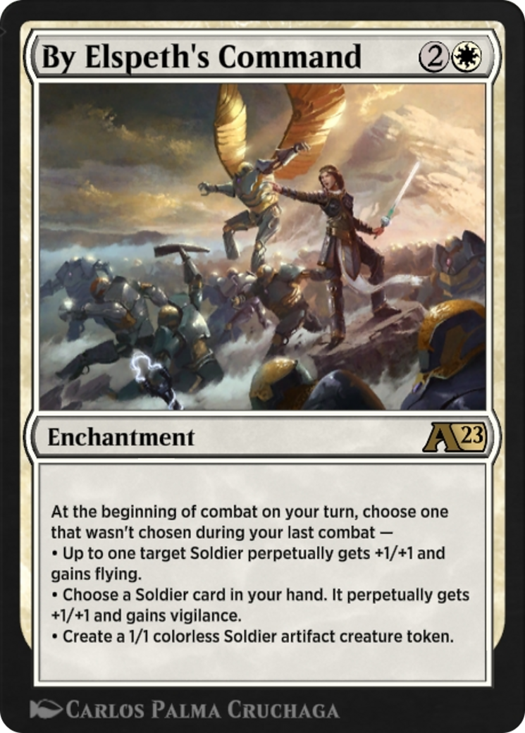 Image of By Elspeth's Command (YBRO-001) - Alchemy: The Brothers' War