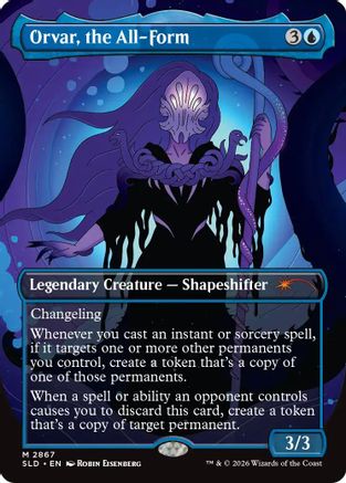 Image of Orvar, the All-Form (2867) (SLD-2867) - Secret Lair Drop Series Foil
