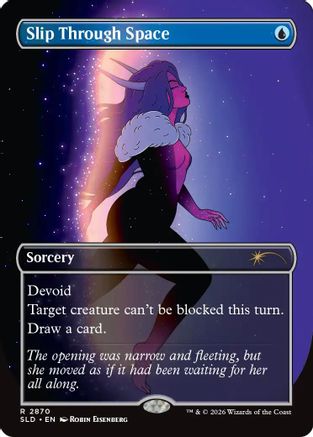 Image of Slip Through Space (SLD-2870) - Secret Lair Drop Series Foil