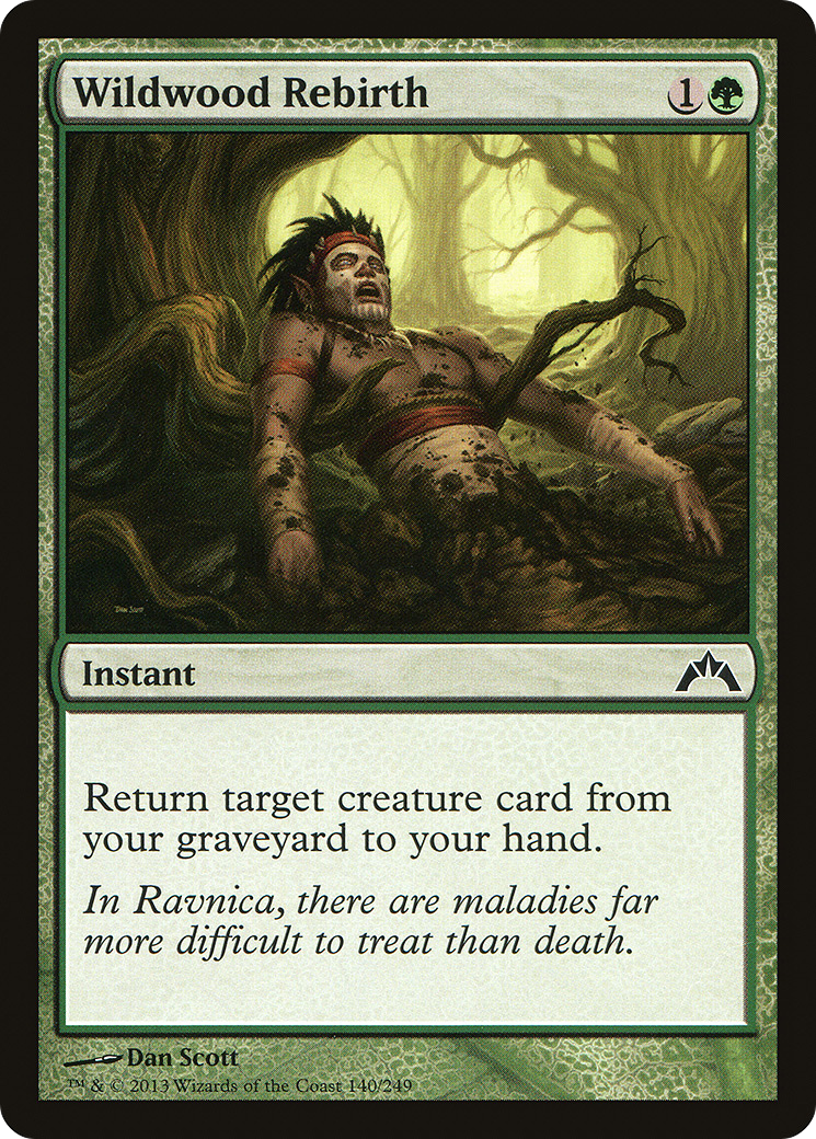 Image of Wildwood Rebirth (GTC-140) - Gatecrash Foil