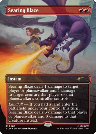 Image of Searing Blaze (SLD-2580) - Secret Lair Drop Series
