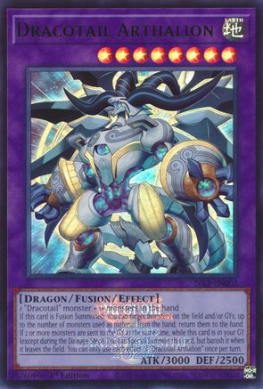 Image of Dracotail Arthalion (Emblazoned) (26LP-EN003) - Limited Pack World Championship 2026 1st Edition