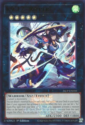 Image of K9-17 Ripper (Emblazoned) (26LP-EN010) - Limited Pack World Championship 2026 1st Edition