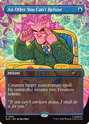 Image of An Offer You Can't Refuse (SLD-2618) - Secret Lair Drop Series Foil