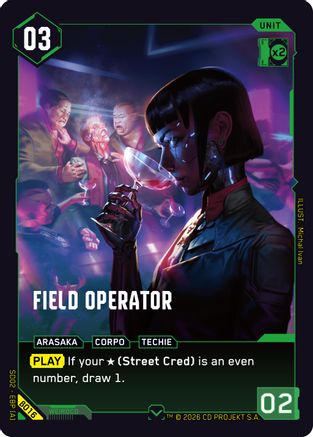 Image of Field Operator (B016) - Embracing Power  Beta Starter Deck