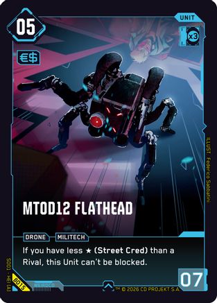 Image of MT0D12 Flathead (B015) - The Heist  Beta Starter Deck