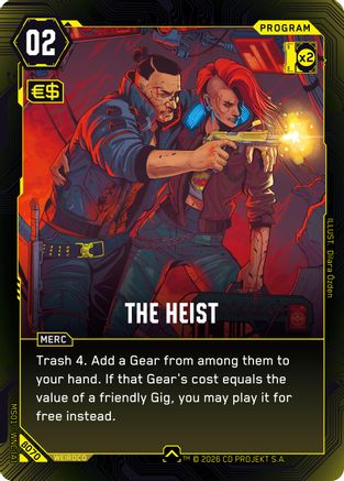 Image of The Heist (B070) - Welcome to Night City  Beta