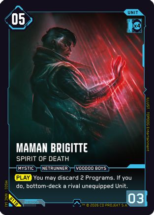Image of Maman Brigitte - Spirit of Death (B118) - Welcome to Night City  Beta
