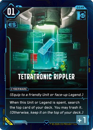 Image of Tetratronic Rippler (B130) - Welcome to Night City  Beta
