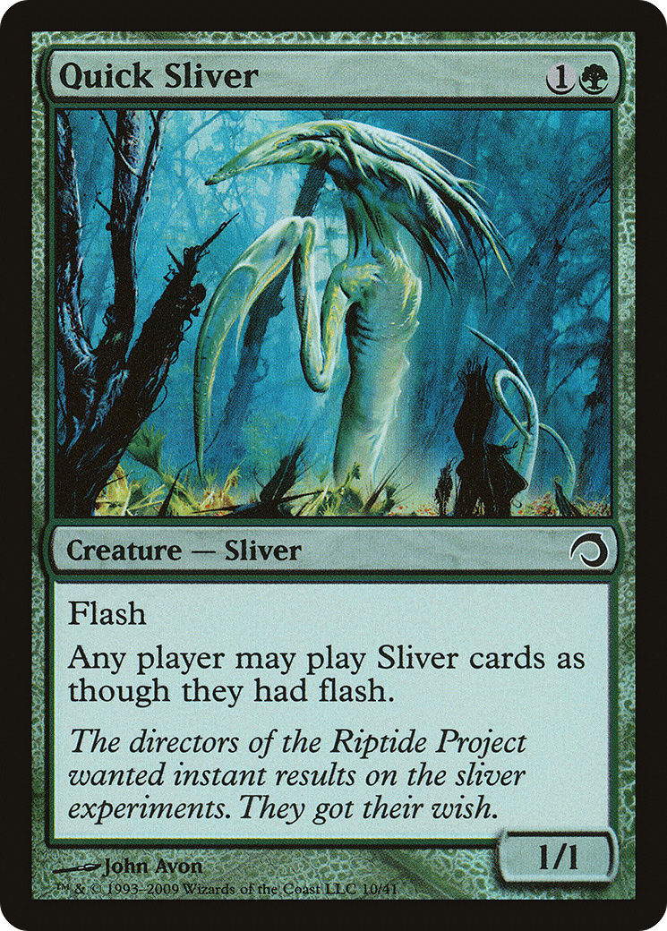 Image of Quick Sliver (PDS-010) - Premium Deck Series: Slivers Foil