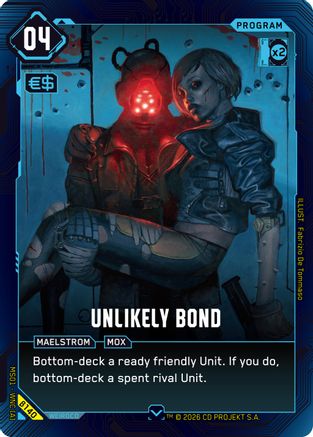 Image of Unlikely Bond (B140) - Welcome to Night City  Beta