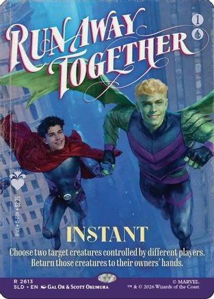Image of Run Away Together (SLD-2613) - Secret Lair Drop Series