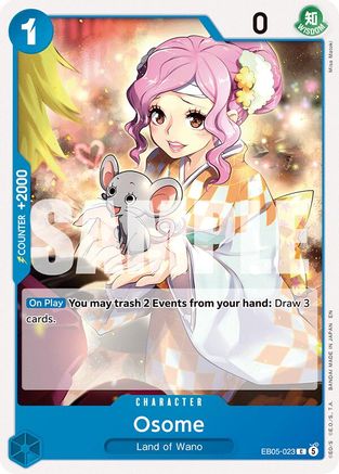 Image of Osome (EB05-023) - Extra Booster: One Piece Heroine's Edition Vol. 2