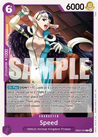 Image of Speed (EB05-035) - Extra Booster: One Piece Heroine's Edition Vol. 2