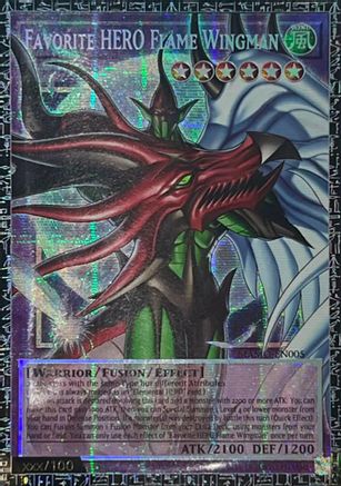 Image of Favorite HERO Flame Wingman (GMR) (MAMO-EN005) - Magnificent Monsters 1st Edition