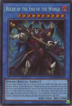Image of Ruler of the End of the World (MAMO-EN121) - Magnificent Monsters 1st Edition