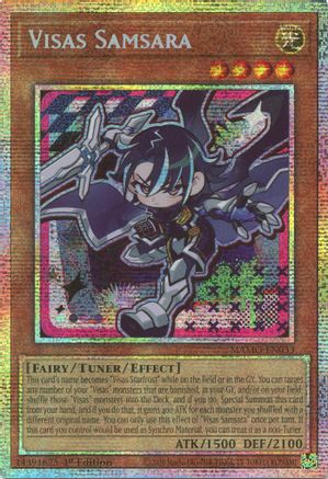 Image of Visas Samsara (Starlight Rare) (MAMO-EN033) - Magnificent Monsters 1st Edition