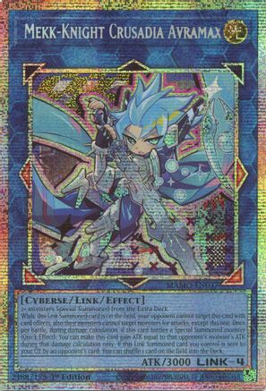 Image of Mekk-Knight Crusadia Avramax (Starlight Rare) (MAMO-EN037) - Magnificent Monsters 1st Edition