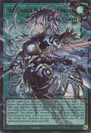 Image of Sky Striker Mobilize - Linkage! (Extended Art) (MAMO-EN020) - Magnificent Monsters 1st Edition
