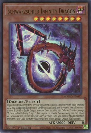 Image of Schwarzschild Infinity Dragon (MAMO-EN053) - Magnificent Monsters 1st Edition