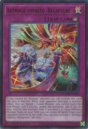 Image of Artmage Impasto -Recapture- (MAMO-EN120) - Magnificent Monsters 1st Edition