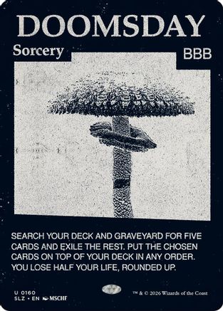 Image of Doomsday (0160) (SLZ-160) - Secret Lair x MSCHF: The Zeta Set