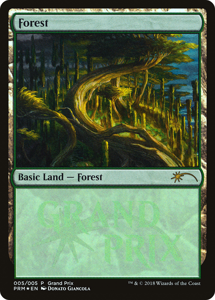 Image of Forest (GPP-005) - Grand Prix Promos Foil