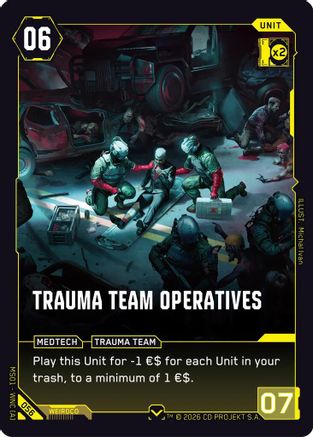 Image of Trauma Team Operatives (056) - Welcome to Night City  Retail