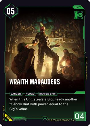 Image of Wraith Marauders (092) - Welcome to Night City  Retail