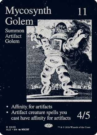 Image of Mycosynth Golem (0229) (SLZ-229) - Secret Lair x MSCHF: The Zeta Set