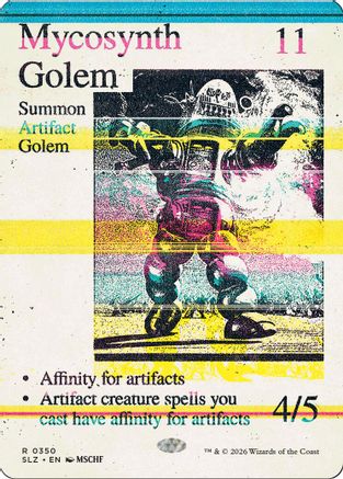 Image of Mycosynth Golem (0350) (SLZ-350) - Secret Lair x MSCHF: The Zeta Set