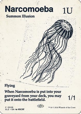 Image of Narcomoeba (0026) (SLZ-026) - Secret Lair x MSCHF: The Zeta Set