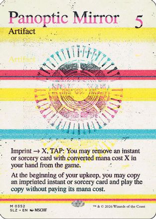 Image of Panoptic Mirror (0352) (SLZ-352) - Secret Lair x MSCHF: The Zeta Set