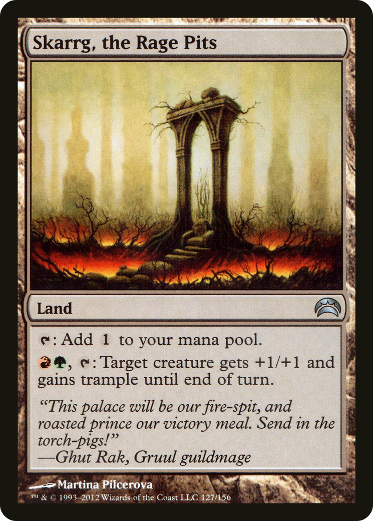Image of Skarrg, the Rage Pits (PC2-127) - Planechase 2012