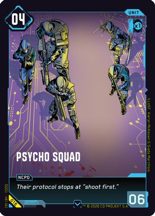 Image of Psycho Squad (016) - The Heist  Retail Starter Deck