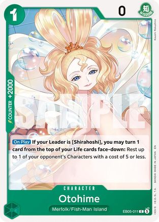Image of Otohime (EB05-011) - Extra Booster: One Piece Heroine's Edition Vol. 2