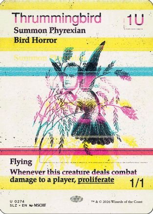 Image of Thrummingbird (0274) (SLZ-274) - Secret Lair x MSCHF: The Zeta Set