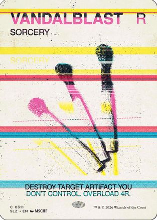 Image of Vandalblast (0311) (SLZ-311) - Secret Lair x MSCHF: The Zeta Set
