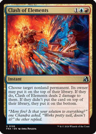 Image of Clash of Elements (FRA-126) - Reality Fracture Foil