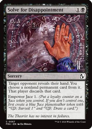 Image of Solve for Disappointment (FRA-067) - Reality Fracture