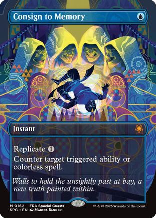 Image of Consign to Memory (Borderless) (SPG-162) - Special Guests