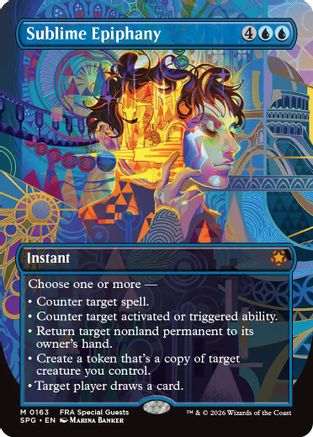 Image of Sublime Epiphany (Borderless) (SPG-163) - Special Guests Foil