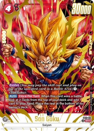 Image of Son Goku - FB11-011 (Alternate Art) (FB11-011) - Brightness of Hope Holofoil