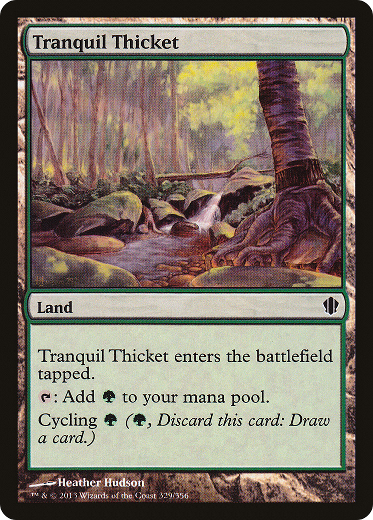Image of Tranquil Thicket (C13-329) - Commander 2013