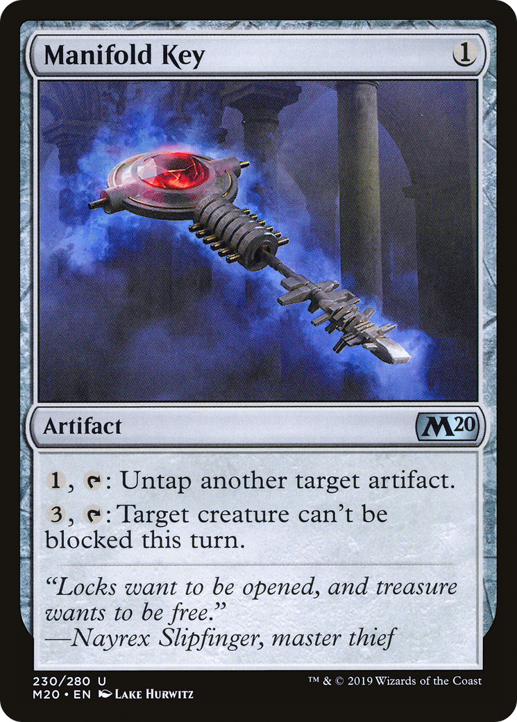 Image of Manifold Key (M20-230) - Core Set 2020 Foil