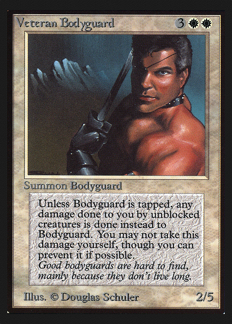 Image of Veteran Bodyguard (CE) (CED-) - Collectors' Edition