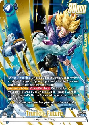 Image of Trunks : Future - FB11-036 (Alternate Art) (FB11-036) - Brightness of Hope Holofoil