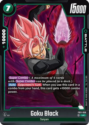 Image of Goku Black - FB11-058 (FB11-058) - Brightness of Hope