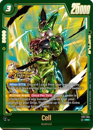 Image of Cell - FB11-064 (Alternate Art) (FB11-064) - Brightness of Hope Holofoil